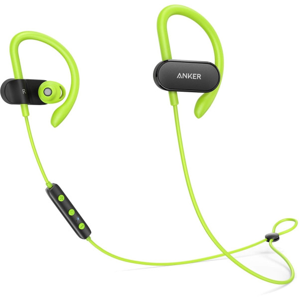 

Наушники ANKER SoundBuds Curve Black/Green (A3263HM1)