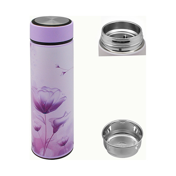 

Термос Stenson Эустома 450мл Lilas (26F(3))
