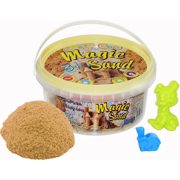 

Кинетический песок Strateg Magic Sand 350 г Бежевый (370-1,036-1)