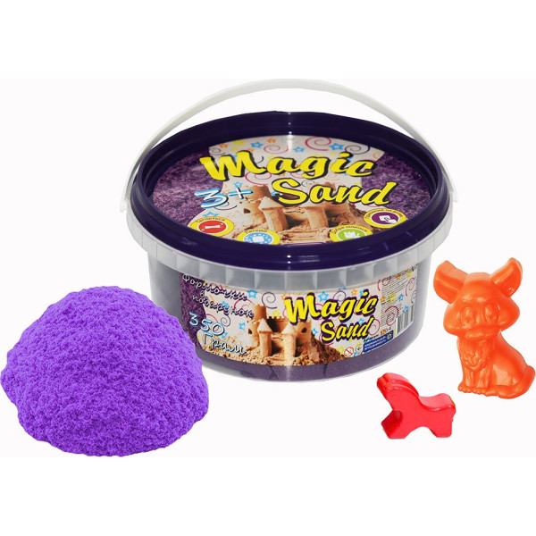 

Кинетический песок Strateg Magic Sand 350 г Фиолетовый (370-4,036-1)