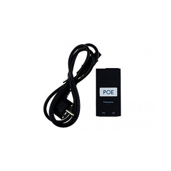 

POE инжектор P-734, POE-48-24W, 48В DC 0,5A, 85x43x30