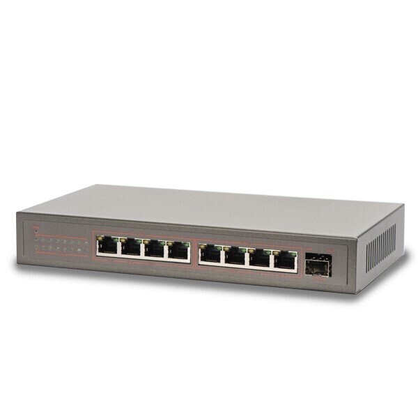 

POE коммутатор 9-портовый Tecsar TS-81sfp