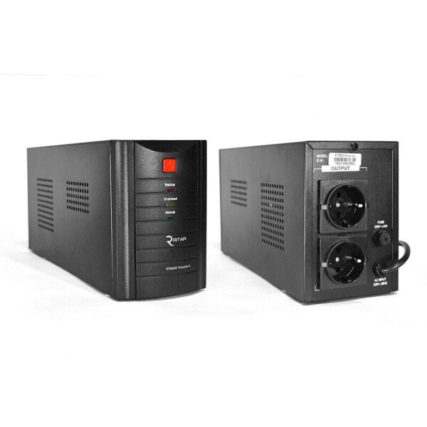 

ИБП Ritar RTM800 (480W) Proxima-L, LED, AVR, 2st, 2xSCHUKO socket, 1x12V9Ah, metal Case (324х100х153)- Q4