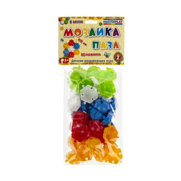 

Мозаика-пазл Ø40мм №2 (50шт.) 1-143