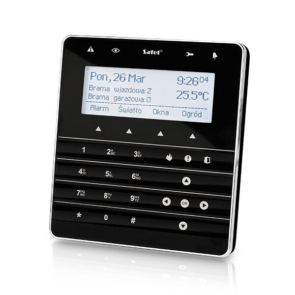 

Клавиатура сенсорная Satel INT-KSG-BSB