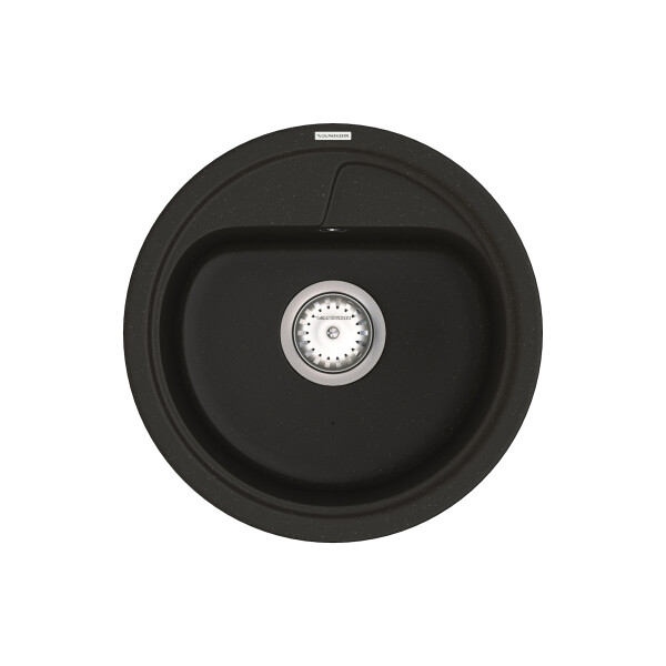 

Кухонная мойка VANKOR Polo PMR 01.44 Black + сифон VANKOR