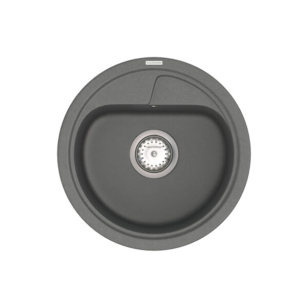 

Кухонная мойка VANKOR Polo PMR 01.44 Gray + сифон VANKOR