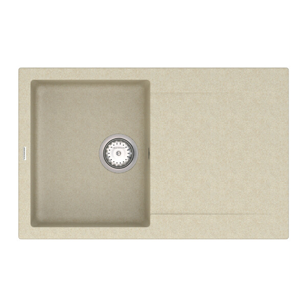 

Кухонная мойка VANKOR Orman OMP 02.78 Beige + сифон VANKOR
