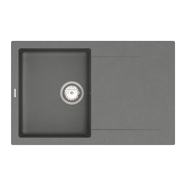 

Кухонная мойка VANKOR Orman OMP 02.78 Gray + сифон VANKOR