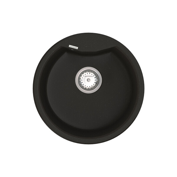 

Кухонная мойка VANKOR Vena VMR 01.48 Black + сифон VANKOR
