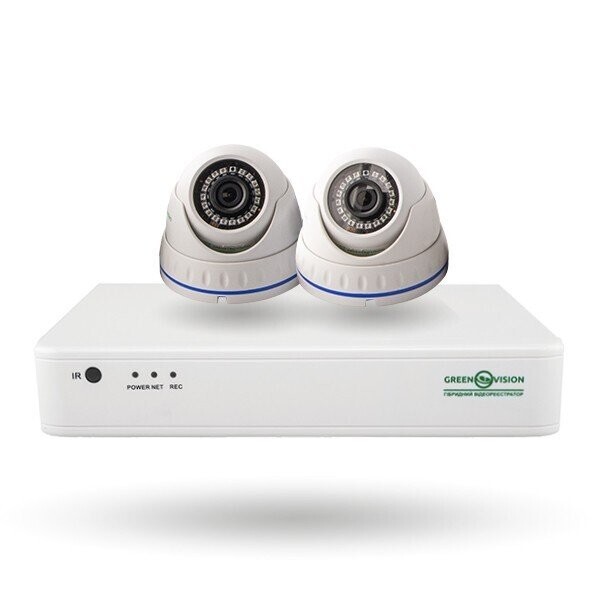 

Комплект видеонаблюдения Green Vision GV-IP-K-S33/02 1080P