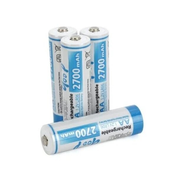 

Аккумулятор GODP GD4-AA2700/4B 1.2V AA 2700mAh NiMH Already Charged 4 шт