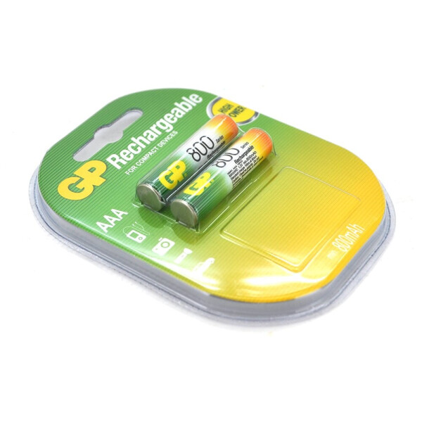 

Аккумулятор АAA GP 80АAAHC-2UEC2 800mAh 2шт