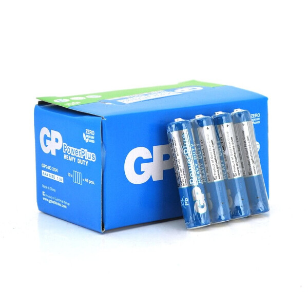 

Батарейка солевая GP PowerPlus 24C-IS4 AAA 4шт
