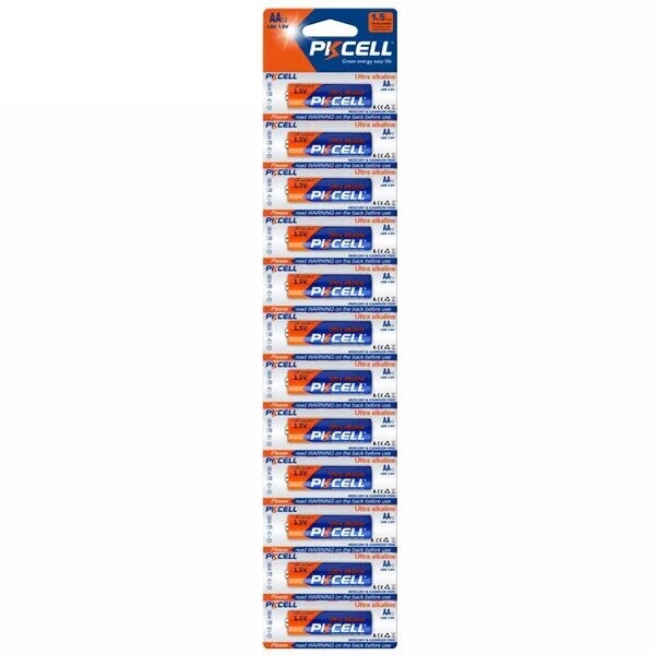

Батарейка солевая PKCELL 1.5V AA/R6 12 шт