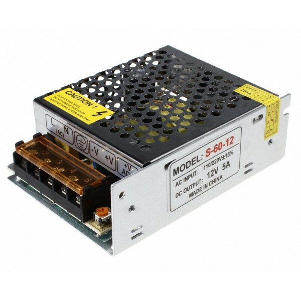 

Источник бесперебойного питания 12V 5А, 60W