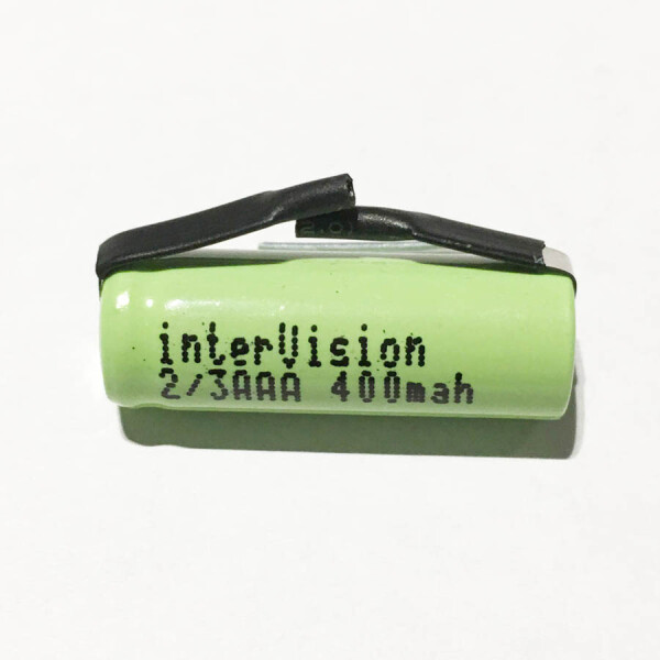 

Аккумуляторная батарея 2/3AAA Ni-CD, емкость 400mah.