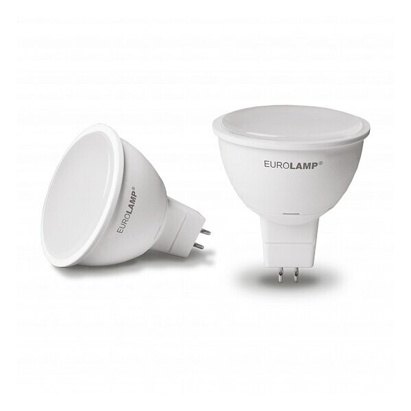 

Набор ламп LED EUROLAMP TURBO NEW MR16 3W GU5.3 4000K 3in1 (20)