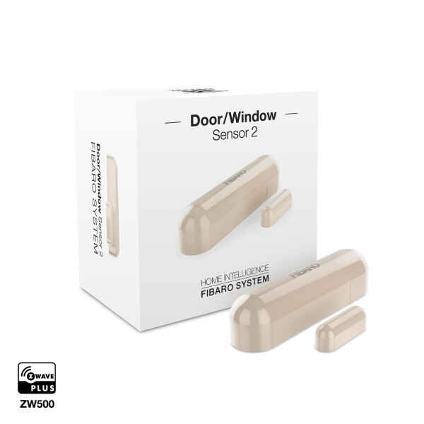

Датчик открытия двери/окна и температуры FIBARO Door/Window Sensor 2 Открытия окна/двери, Температура, (beige) бежевый