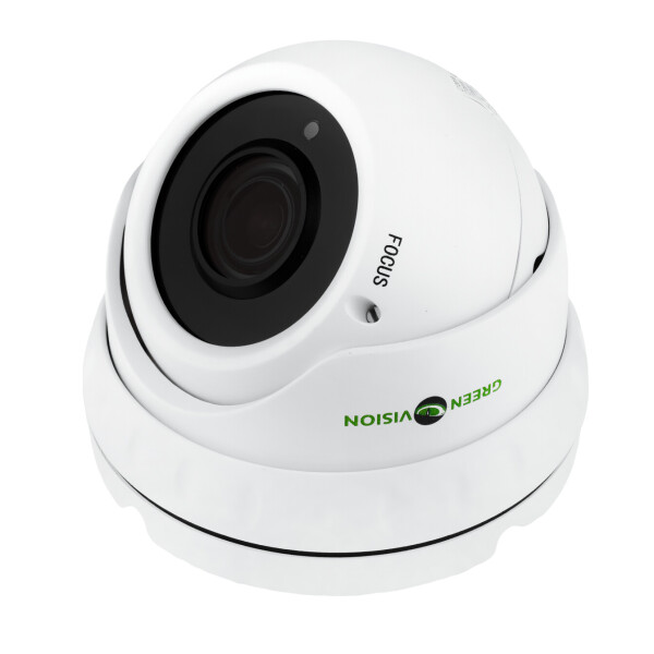 

Купольная IP камера для внутренней установки GreenVision GV-002-IP-E-DOS24V-30