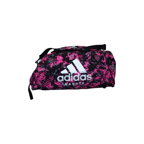 

Сумка-рюкзак спортивная 2 в 1 Adidas Karate - розовая, M (ADIACC058K-P-M)