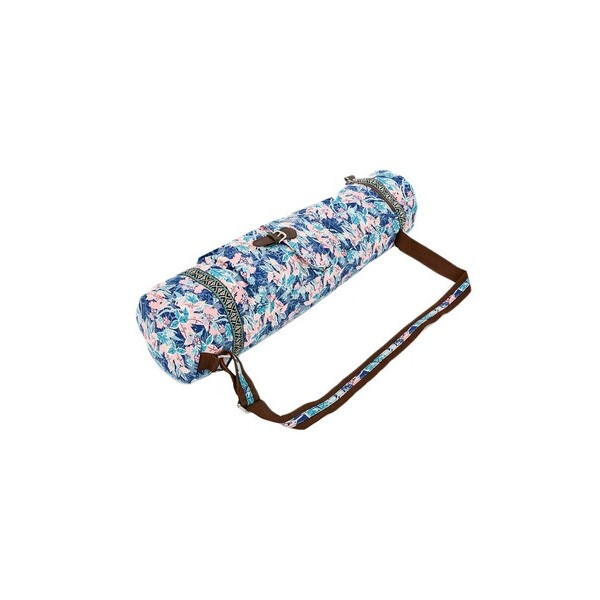 

Сумка для фитнеса и йоги Yoga bag Fodoko (FI-6972-6) - розово-голубая
