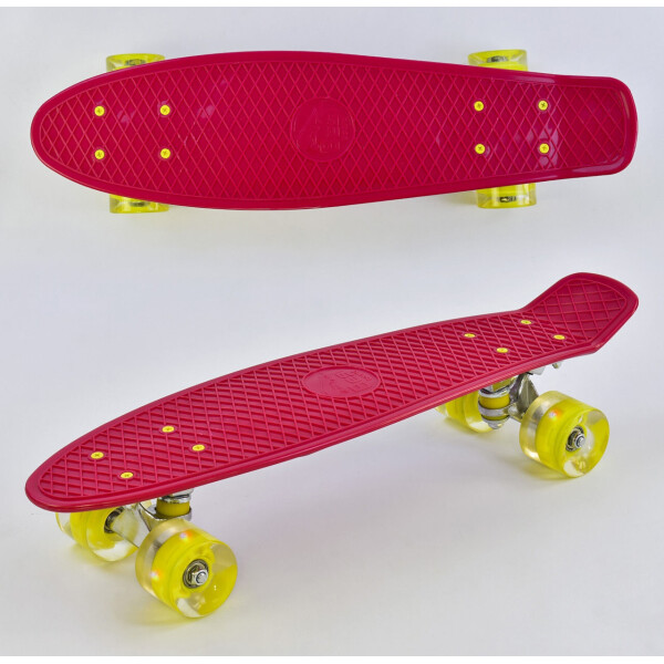 Скейт Пенни борд 0220 Best Board КРАСНЫЙ 74190