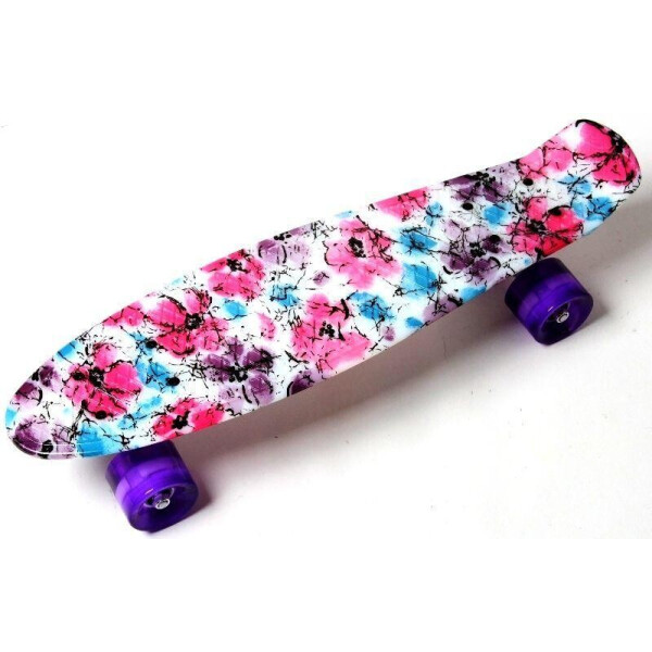 

Скейт Penny Board "Flowers chamomile" Светящиеся колеса 1427061371
