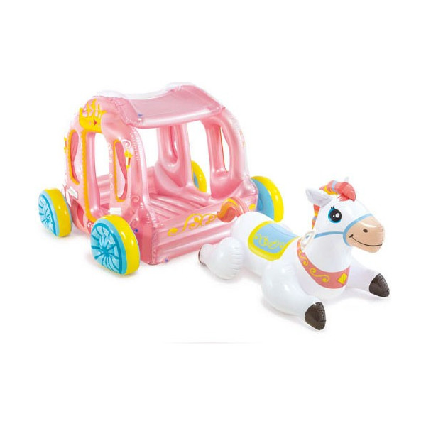 

Бассейн надувной игровой центр Intex Карета принцессы (56514)