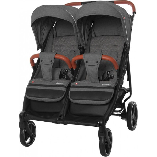 

прогулочная для двойни Carrello Connect CRL-5502 Ink Gray