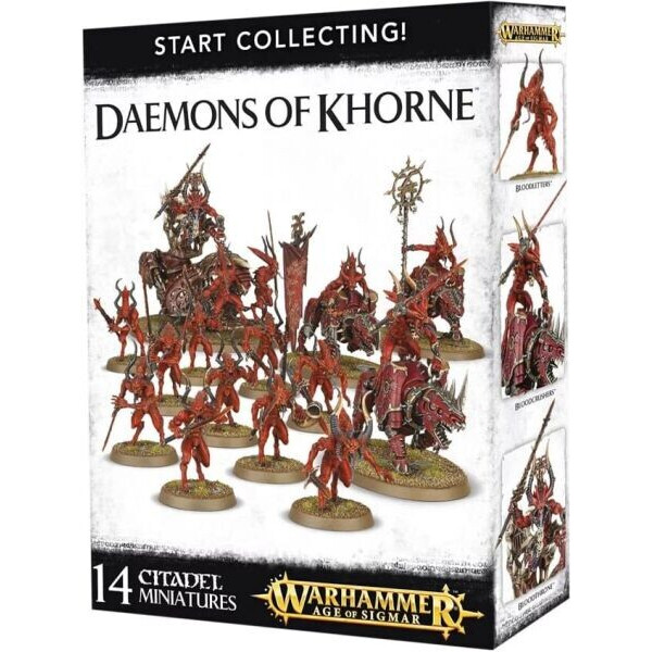 

Настольная игра Games Workshop Start Collecting! Daemons of Khorne Warhammer Age of Sigmar (99129915041)