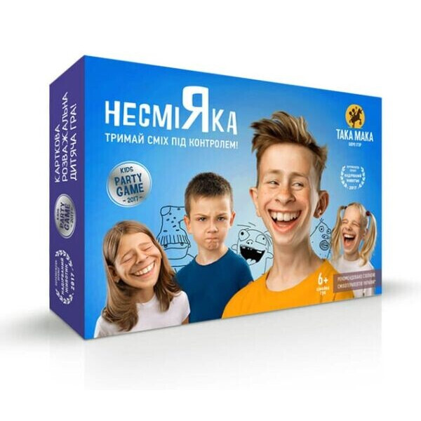 

Настольная игра Така Мака НесміЯка 6+ для детей (10001-UA)