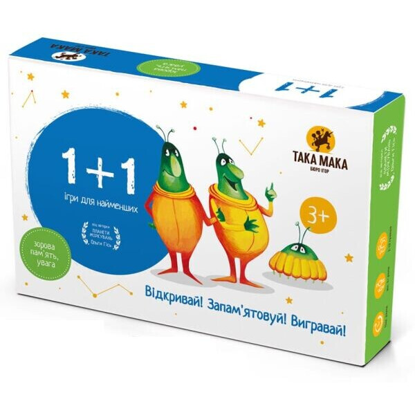 

Настольная игра Така Мака 1+1 (60001-UA)