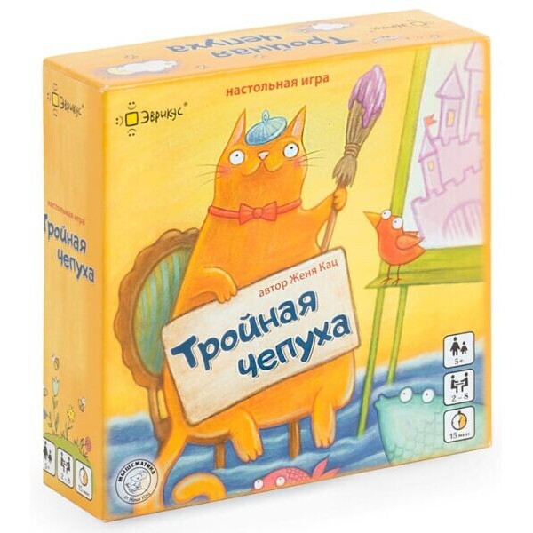 

Настольная игра Эврикус Тройная чепуха (BG-11006)