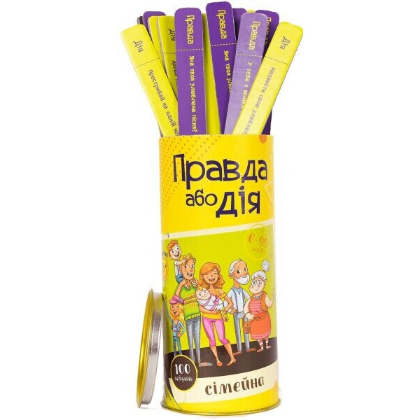 

Настольная игра Fun Games Shop Правда або Дія: Сімейна УКР