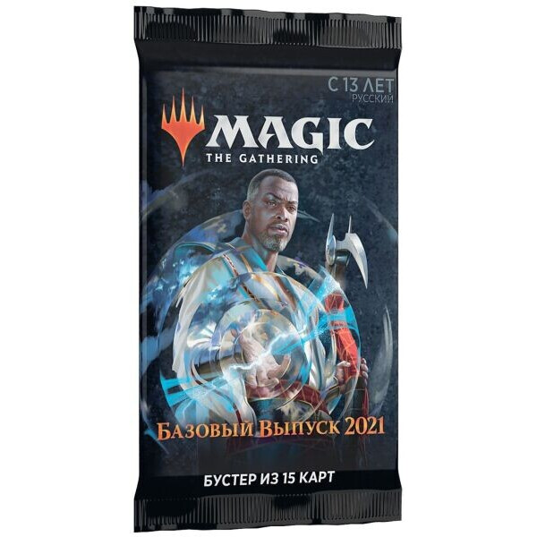 

Настольная игра Wizards of the Coast Базовый выпуск 2021 - бустер Magic The Gathering РУС (C75031210)