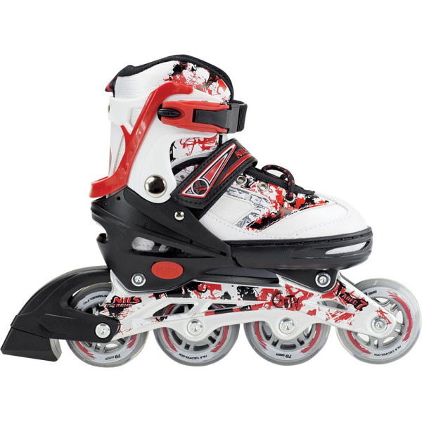 

Роликовые коньки Nils Extreme NJ3012A 30-33 Red (NJ3012A-RD_S30-33)