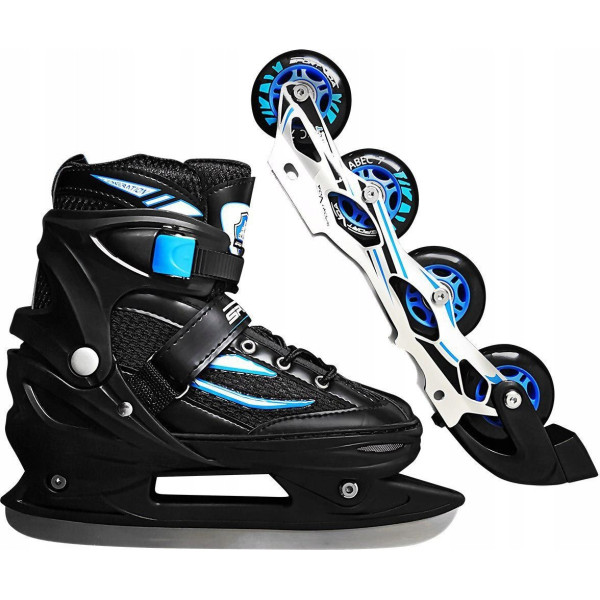 

Роликовые коньки SportVida 4в1 39-42 Black/Blue (SV-LG0030)