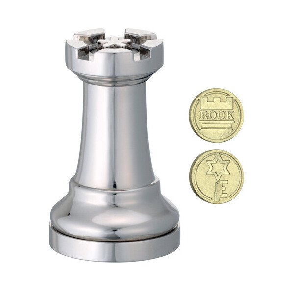 

Головоломка Cast Chess Rook silver Шахматная Ладья Cast Puzzle 473682
