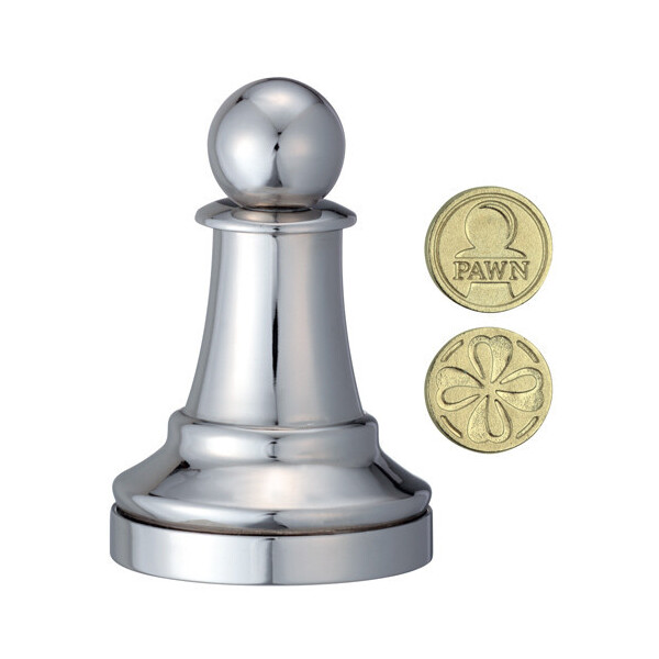 

Головоломка Cast Chess Pawn silver Шахматная Пешка Cast Puzzle 473681
