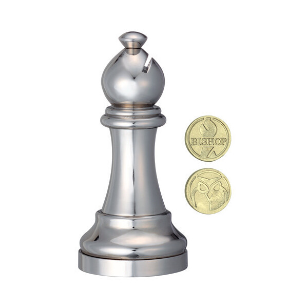 

Головоломка Cast Chess Bishop silver Шахматный Слон (Офицер) Cast Puzzle 473684