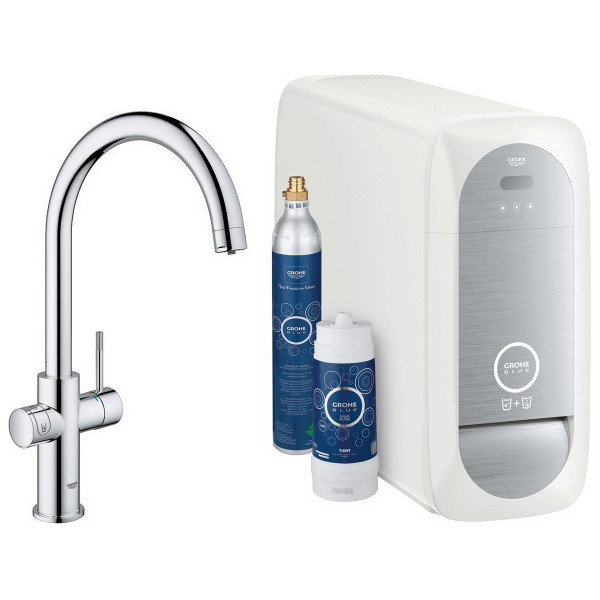 

Смеситель для кухни GROHE Blue Home с очисткой воды, 31455000