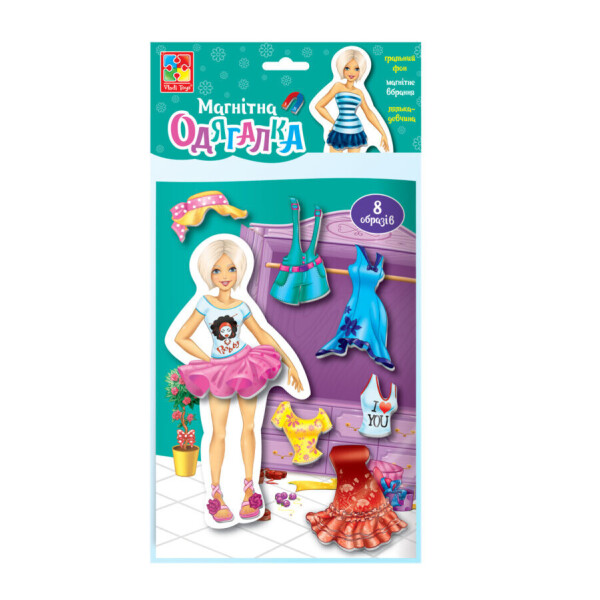 

Магнитная игра "Блондинка" (укр) VT3204-22