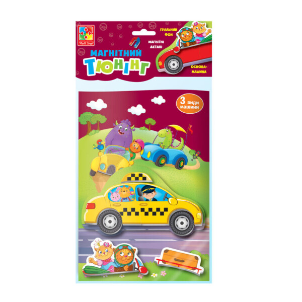 

Магнитная игра "Тюнинг" (укр) VT3204-25