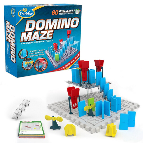 

Игра-головоломка Домино лабиринт | ThinkFun Domino Maze 76373