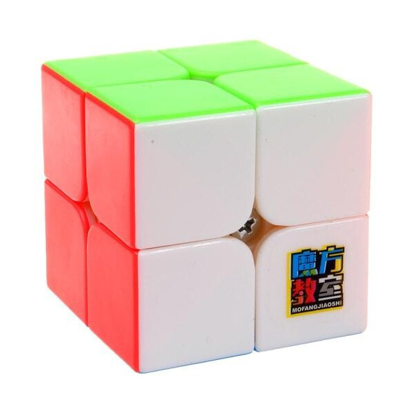 

MoYu MoFangJiaoShi 2x2 MF2s Color | Кубик 2x2 МФ2 без наклеек MYMF24