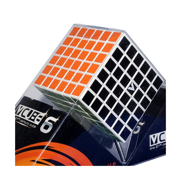 

V-CUBE 6x6 White | Кубик 6х6 белый плоский 00.0002