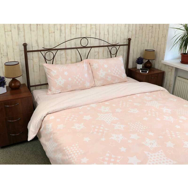

Комплект постельного белья Руно евро бязь набивная (845.114Б_Beige star)