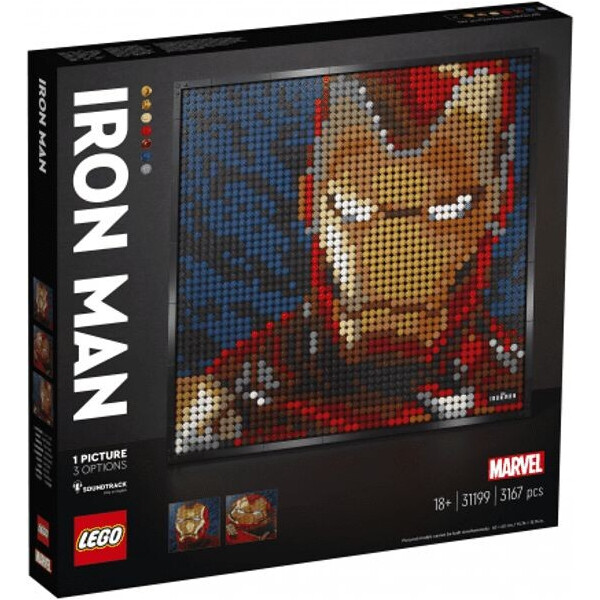 

LEGO® ART Железный человек (31199)