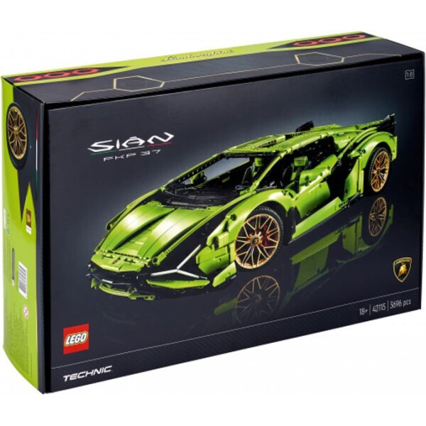 Акция на LEGO® Technic Lamborghini Sian FKP 37 (Ламборгини Сиан) (42115) от Allo UA